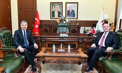 Vali Yılmaz’a Hayırlı olsun ziyareti