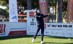 33. Golf Mad Turnuvası Antalya'da başladı