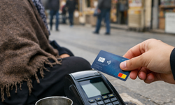 POS’lu dilenci şaşırttı