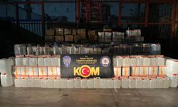 Adana'da 21 bin litre kaçak alkol ele geçirildi