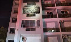 Alanya'da rezidansta çıkan yangın hasara neden oldu