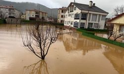 Antalya'nın Akseki ilçesinde sağanak etkili oldu