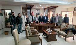 Çorum İş İnsanları Platformu üyeleri Müftü Yığman'ı ziyaret etti