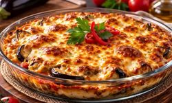 Fırında Kaşarlı Patlıcan Graten