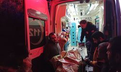 Hatay'da şarampole devrilen iş makinesinin sürücüsü yaralandı