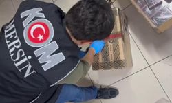 Mersin'de kolilere gizlenmiş kaçak 459 parfüm ele geçirildi
