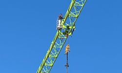 Osmaniye’de İnşaat Alanında Korku Dolu Dakikalar