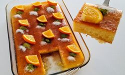 Osmaniye’de İftar Tatlısı Önerisi Portakallı Revani