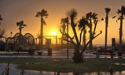 Samandağ’da Kartpostallık Gün Batımı