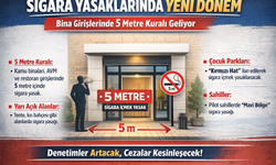 Sigara Yasakları Sertleşiyor: Bina Girişinde 5 Metre Kuralı Geliyor!