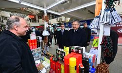 Vali Erdinç Yılmaz Taşbaşı Esnafını Ziyaret Etti