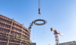 Akkuyu NGS'nin dördüncü güç ünitesinde reaktör şaftının kritik yapısal bileşeni monte edildi