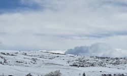 Antalya'nın yüksek kesimlerinde kar etkili oldu