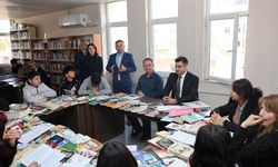 Gülnar ve Erdemli ilçelerinde Kütüphane Haftası kutlandı