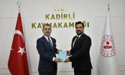 OKÜ Dekanı Ahmet Bülbül’den Kadirli Kaymakamlığına Ziyaret