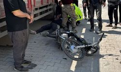 Kadirli’de Estergon Caddesi’nde Motosiklet Kazası