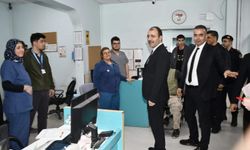 Kaymakam Dolu’dan Hastaneye Bayram Ziyareti