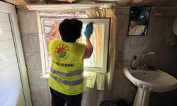 Kepez'de şehit ve gazi ailelerinin evlerinde bayram temizliği yapıldı