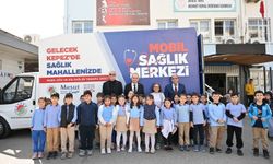 Kepez'deki okullarda öğrencilere göz taraması yapıldı