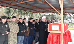 KKTC'de vefat eden askerin cenazesi Hatay'da toprağa verildi