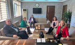 Kumluca Sağlık Bilimleri Fakültesi Dekanı Yıldırım, Kaymakam Güneş'i ziyaret etti