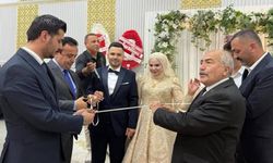 MHP Düziçi Teşkilatı Nişanda Genç Çifte Destek