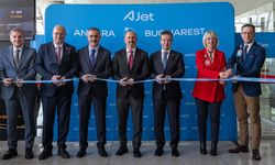 AJet'in Ankara-Bükreş hattındaki ilk uçuşu yapıldı