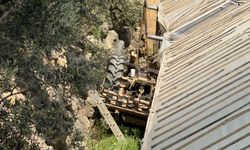 Alanya'da bahçeye devrilen traktörün sürücüsü öldü