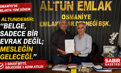 Altundemir “Belge, sadece bir evrak değil; mesleğin geleceği"