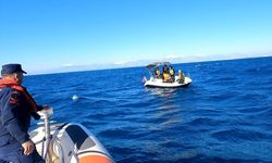 Antalya açıklarında yardım talebinde bulunan özel teknedeki 5 kişi kurtarıldı