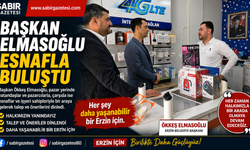 Başkan Elmasoğlu Esnafla Buluştu