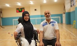 Bocciada şampiyonluklarıyla adından söz ettiren SMA'lı Alyurt, gözünü 2028 Paralimpik Oyunları'na dikti