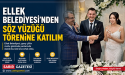 Ellek Belediyesi’nden Söz Yüzüğü Törenine Katılım