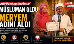 Ukraynalı yoga eğitmeni Olena, Müslüman olarak Meryem adını aldı