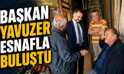 CHP'li Başkan Yavuzer Esnafla Buluştu