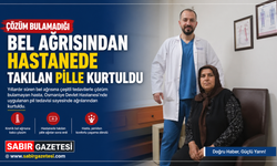 Çözüm bulamadığı bel ağrısından hastanede takılan pille kurtuldu