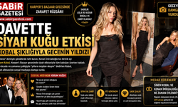 Davette Siyah Kuğu Etkisi Kobal Şıklığıyla Gecenin Yıldızı