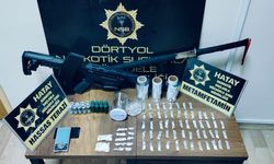 Dörtyol'da uyuşturucu operasyonunda yakalanan 3 zanlı tutuklandı