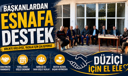 Düziçili Başkanlardan Esnafa Destek