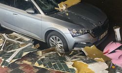 Düziçi’nde Fırtına Tabelalar Uçtu, Ağaçlar Yolları Kapattı