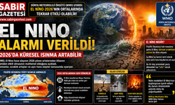 El Nino Alarmı Verildi 2026’da Küresel Isınma Artabilir