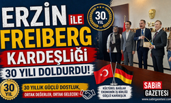 Erzin ile Freiberg kardeşliği 30 yılı doldurdu