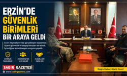 Erzin’de Güvenlik Birimleri Bir Araya Geldi