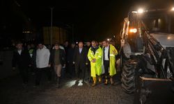 Vali Serdengeçti Sahada İncelemelerde Bulundu