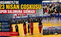 Hasanbeyli’de 23 Nisan Coşkusu Spor Salonuna Sığmadı