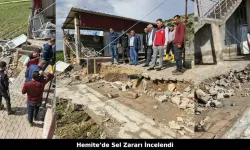 Osmaniye'nin Hemite Köyünde Sel Zararı İncelendi
