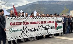 İsrail'in Filistinli esirlere yönelik 'idam yasası' Gaziantep ve çevre illerde protesto edildi
