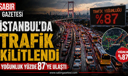 İstanbul’da Trafik Kilitlendi Yoğunluk Yüzde 87’ye Ulaştı