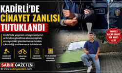 Kadirli’de Cinayet Zanlısı Tutuklandı