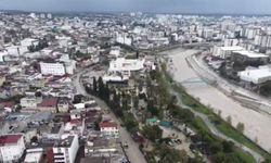 Kadirli’de Sel Felaketi Havadan Görüntülendi